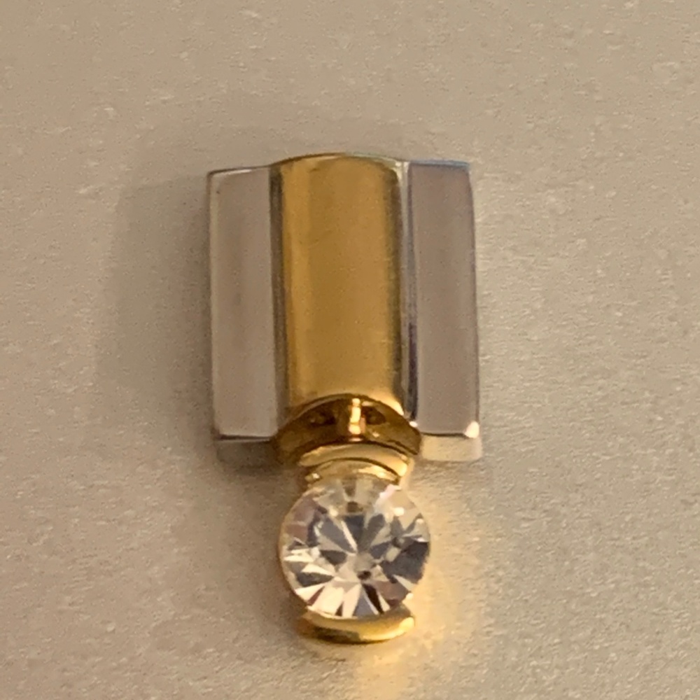 💍 1ct diamond in Sterling Silver and 5K gold 💍 - Picture 2 of 3